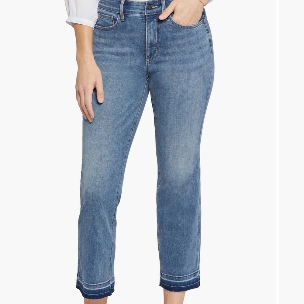 Worn 1x! NYDJ Marilyn Straight Crop Jeans